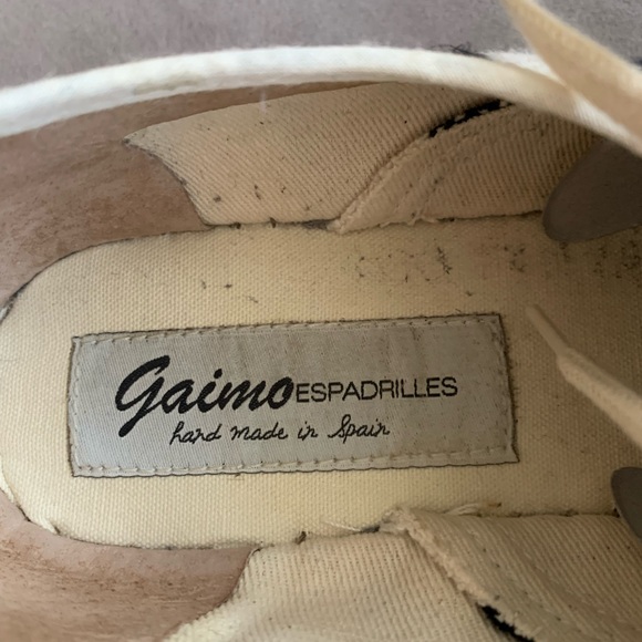 Gaimo Laced Linen Espadrilles size 41 - Picture 13 of 13